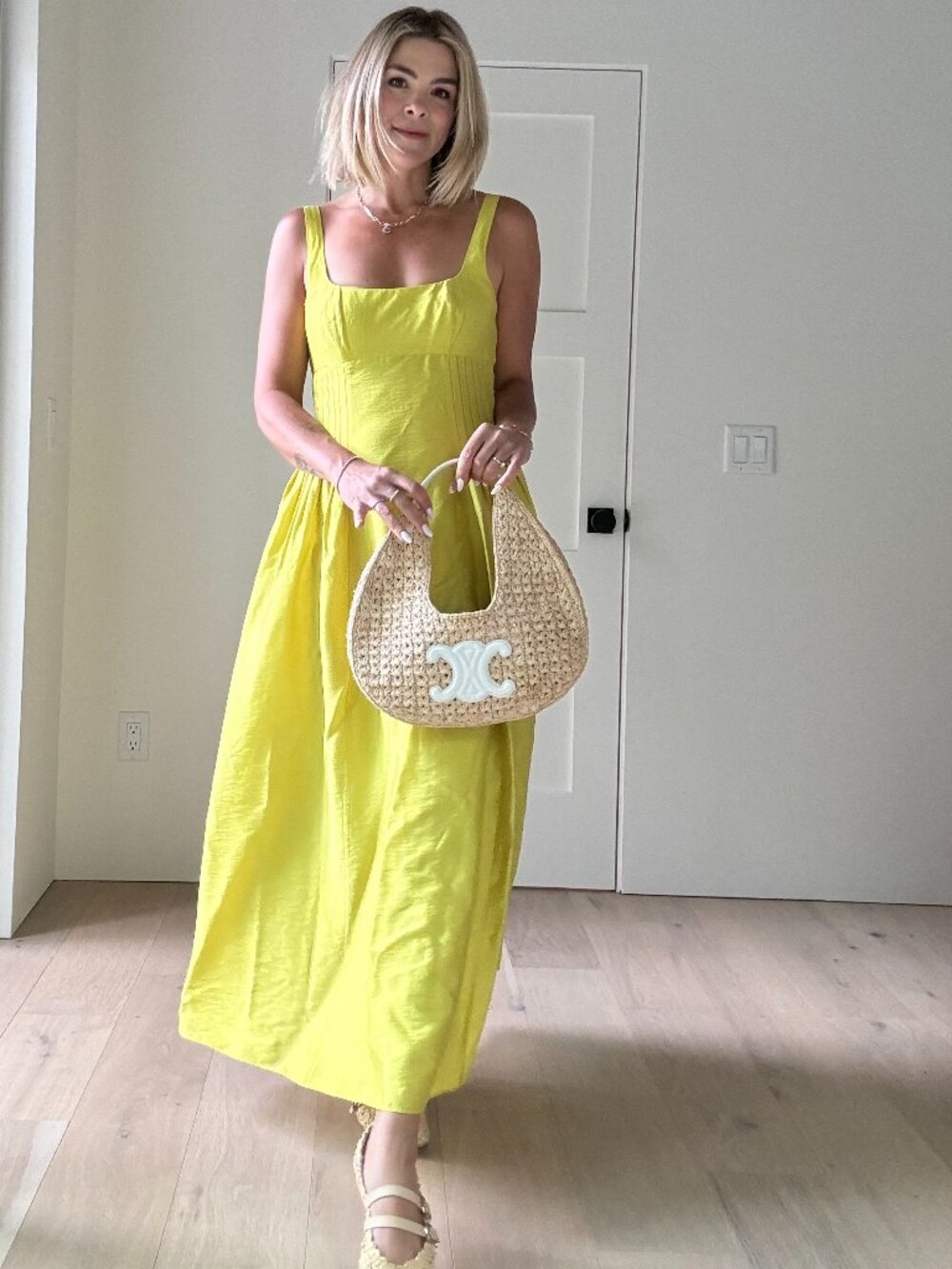 Antonio Melani x M.G. Style Jen A-Line Square Neck Sleeveless Dress - size 6